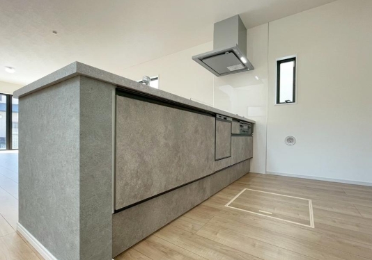 八王子市富士見町の新築戸建て2号棟のキッチンの写真