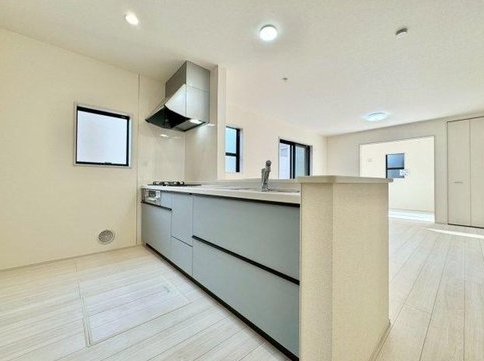 八王子市泉町の新築戸建てのキッチンの写真
