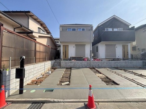 八王子市鹿島の新築戸建て2号棟の外観の写真