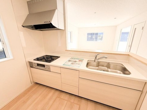 八王子市元八王子町の新築戸建て1号棟のキッチンの写真