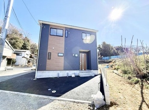 八王子市元八王子町の新築戸建て4号棟の外観の写真