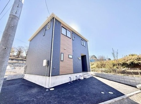 八王子市元八王子町の新築戸建て4号棟の外観の写真