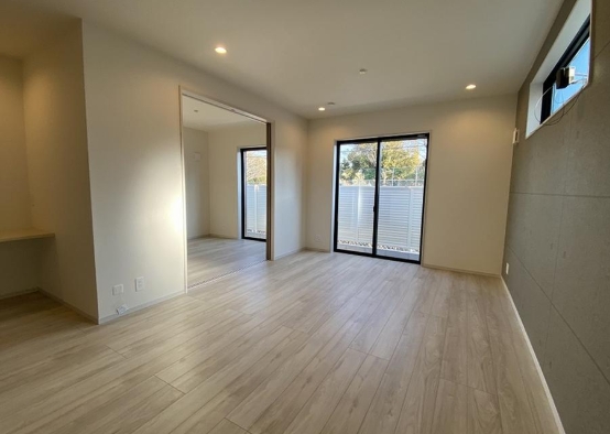 八王子市並木町の新築戸建てのリビングの写真