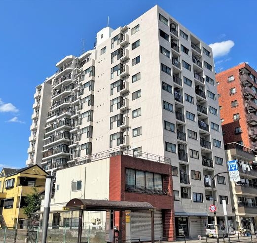八王子市追分町の中古マンションの外観の写真