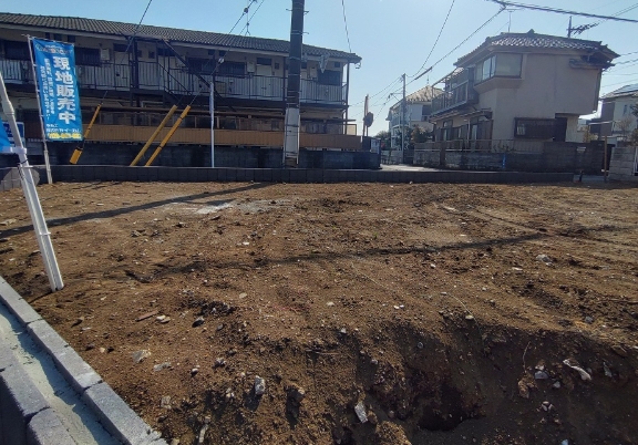 八王子市大和田町7丁目の新築戸建ての外観の写真