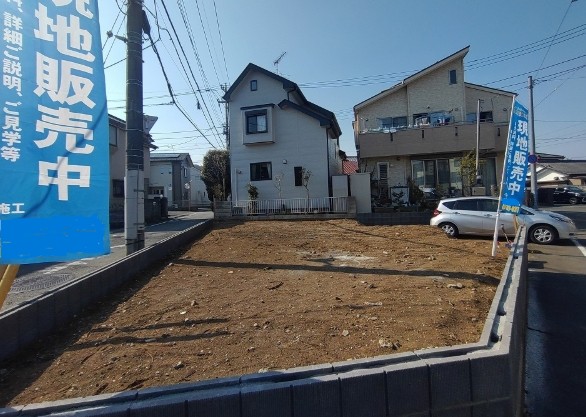 八王子市大和田町7丁目の新築戸建ての外観の写真