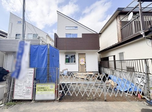 八王子市打越町の新築戸建ての外観の写真