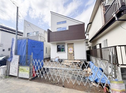 八王子市打越町の新築戸建ての外観の写真