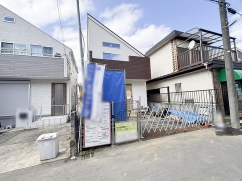 八王子市打越町の新築戸建ての外観の写真