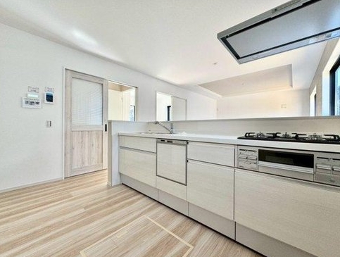 八王子市打越町の新築戸建てのキッチンの写真