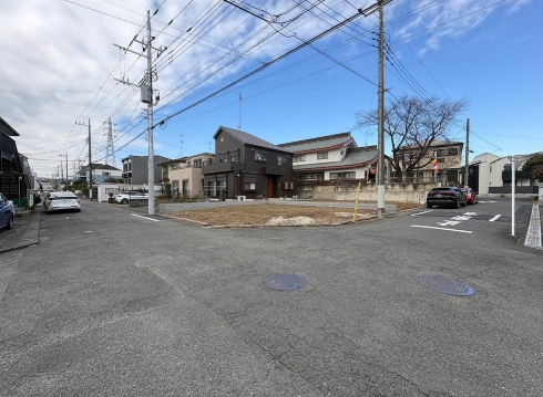 八王子市山田町の新築戸建て2号棟の外観の写真