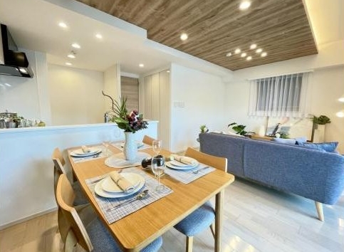 八王子市八日町の中古マンションのダイニングの写真