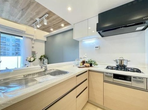 八王子市八日町の中古マンションのキッチンの写真