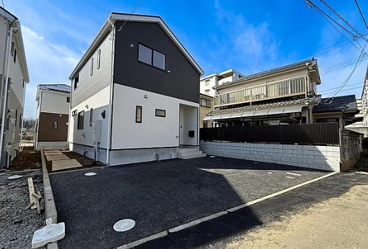 町田市相原町の新築戸建て1号棟の外観の写真