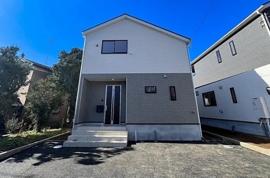 町田市相原町の新築戸建て2号棟の外観の写真