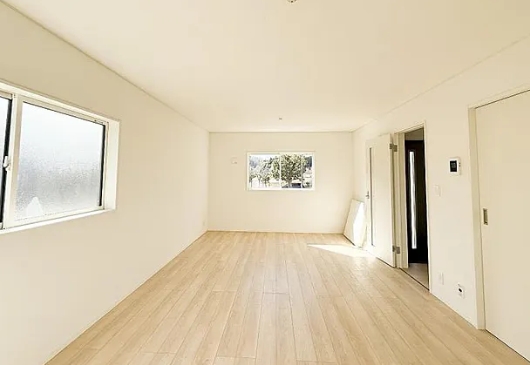 町田市相原町の新築戸建て3号棟のリビングの写真