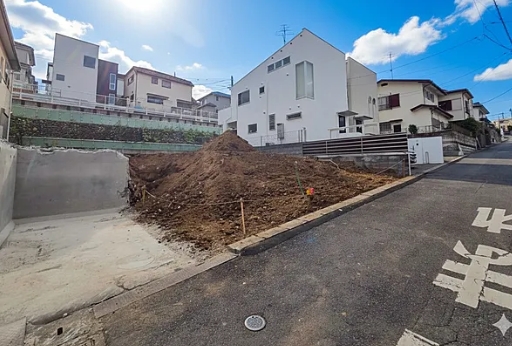 町田市東玉川学園2丁目の新築戸建ての外観の写真