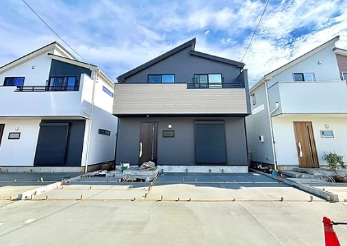 町田市小山町の新築戸建ての外観の写真