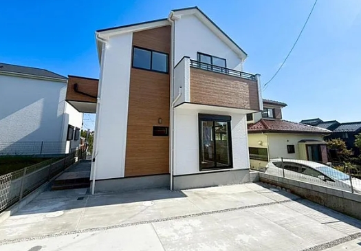 町田市小山町の新築戸建ての外観の写真