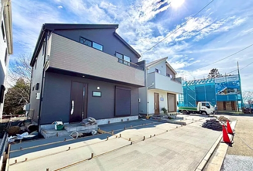 町田市小山町の新築戸建ての外観の写真