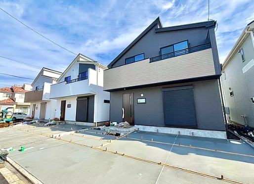 町田市小山町の新築戸建ての外観の写真