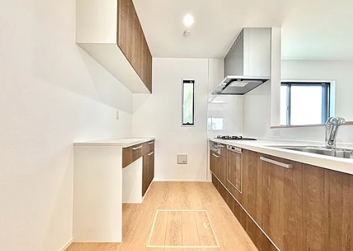 町田市小山町の新築戸建てのキッチンの写真