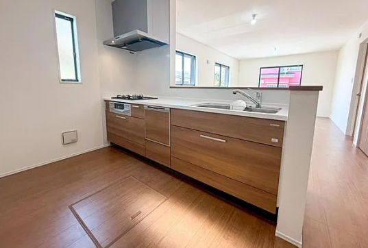 町田市小山町の新築戸建てのキッチンの写真