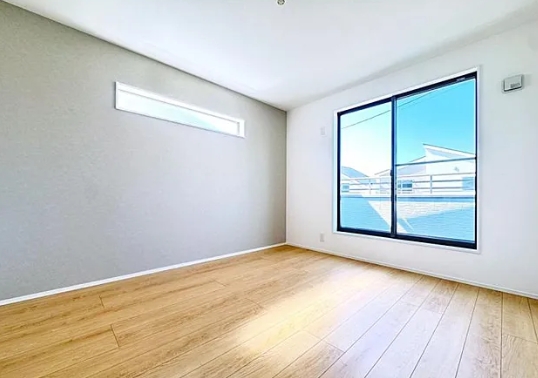 町田市小山町の新築戸建ての1号棟の洋室1の写真