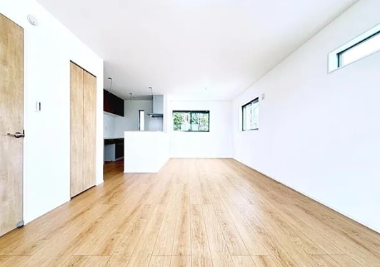 町田市小山町の新築戸建ての1号棟のダイニングの写真