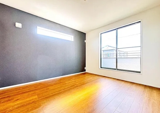 町田市小山町の新築戸建ての3号棟の洋室1の写真