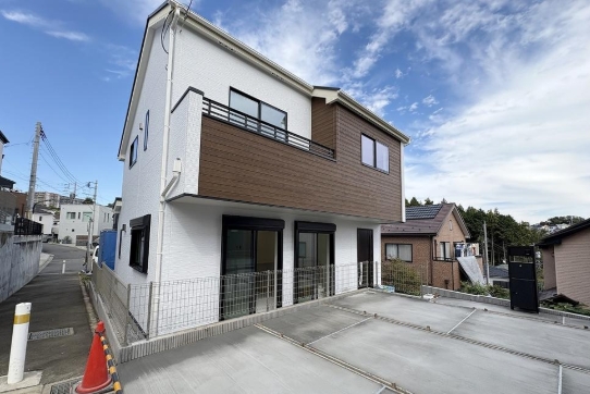 町田市小山町の新築戸建て5号棟の外観の写真