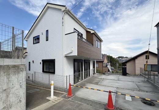 町田市小山町の新築戸建て5号棟の外観の写真