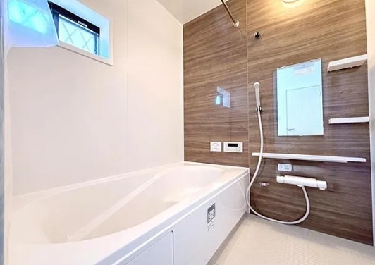 町田市小山町の新築戸建ての6号棟のバスルームの写真