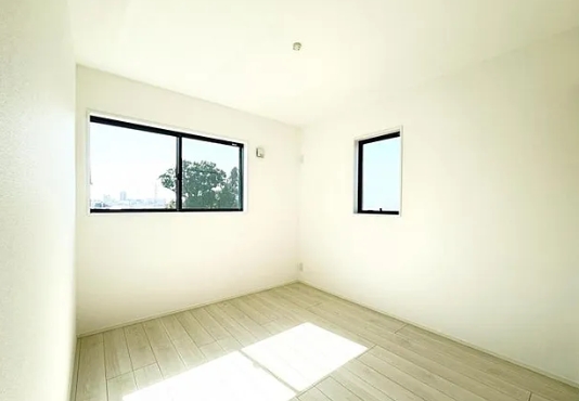 町田市小山町の新築戸建ての6号棟の洋室1の写真