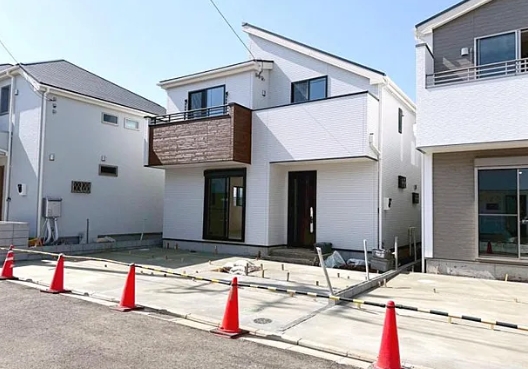 町田市小山町の新築戸建ての6号棟の外観の写真