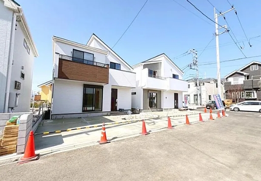 町田市小山町の新築戸建ての6号棟の外観の写真