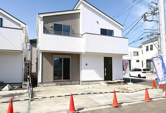 町田市小山町の新築戸建ての7号棟の外観の写真