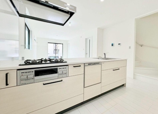 町田市真光寺1丁目の新築戸建てのキッチンの写真