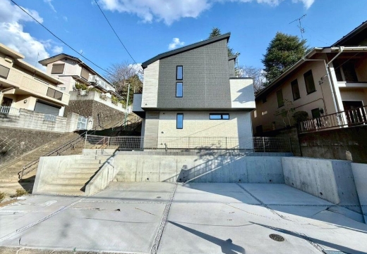 町田市玉川学園4丁目の新築戸建ての外観の写真