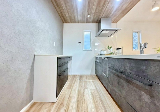 町田市玉川学園4丁目の新築戸建てのキッチンの写真