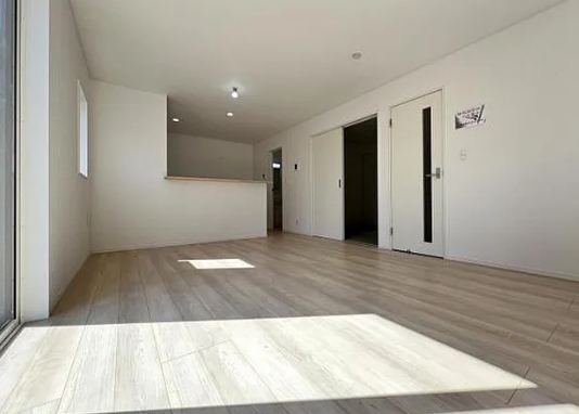 町田市常磐町の新築戸建ての1号棟のダイニングの写真