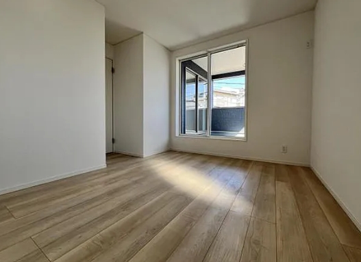 町田市常磐町の新築戸建ての2号棟の洋室1の写真