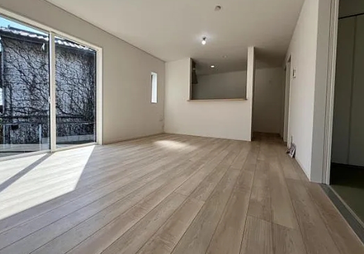 町田市常磐町の新築戸建ての2号棟のダイニングの写真