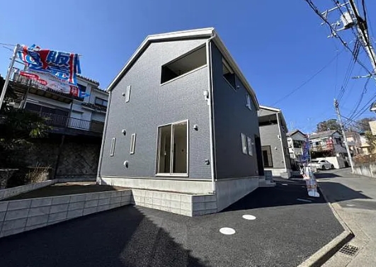 町田市常磐町の新築戸建ての2号棟の外観の写真