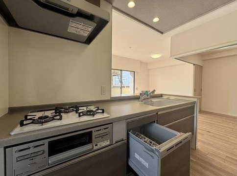 相模原市中央区相模原6丁目の中古マンション3階部分のキッチンの写真