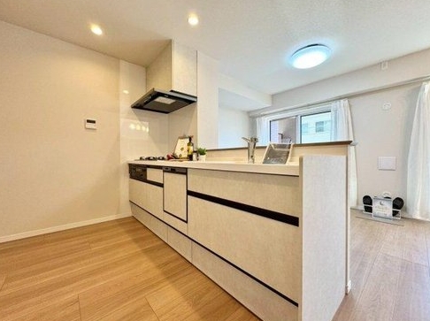 相模原市中央区清新5丁目の中古マンション2階部分のキッチンの写真