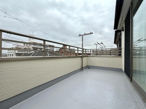 相模原市中央区千代田5丁目の中古戸建てのバルコニー3Fの写真
