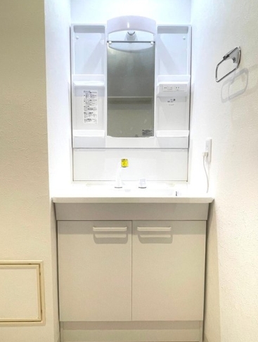 相模原市中央区東淵野辺5丁目の中古マンションの洗面化粧台の写真