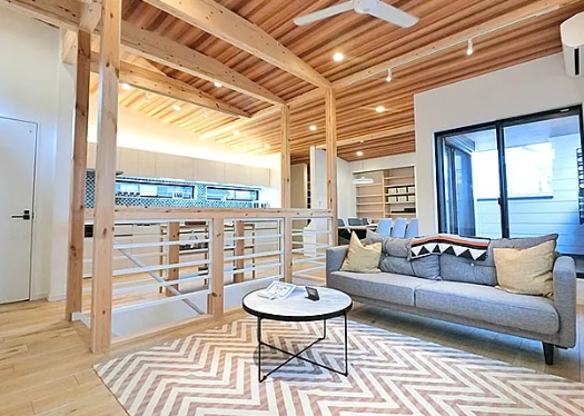 相模原市中央区並木2丁目の中古戸建てのリビングの写真