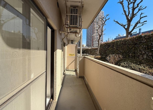 相模原市中央区相模原2丁目の中古マンションのバルコニーの写真